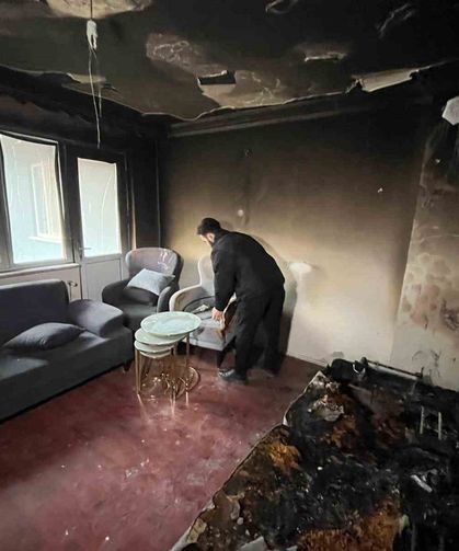 Bebeği Üşümesin Diye Annesine Taşındı, Döndüğünde Evinin Kül Olduğunu Gördü