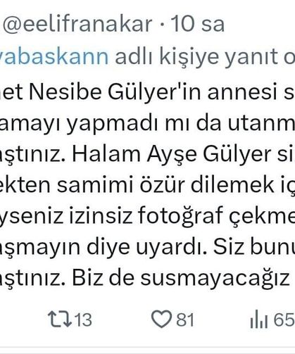 Genç kızın ailesinin isteğini hiçe saydı, sosyal medyasında paylaştı