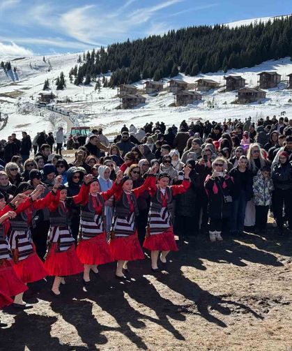 Giresun'da 'Kar Festivali' Renkli Görüntülere Sahne Oldu
