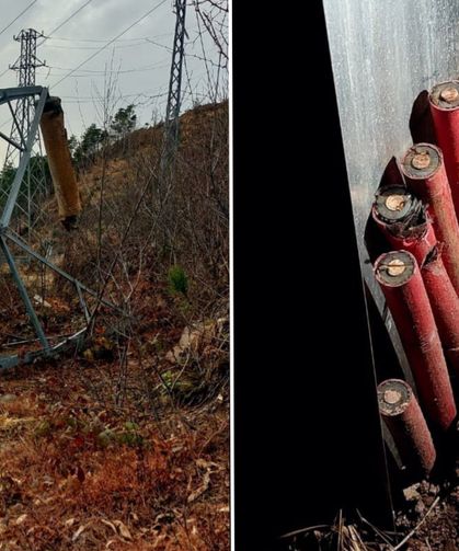 Vinç Kiralayarak 1 Milyon TL’lik Kablo Çaldılar