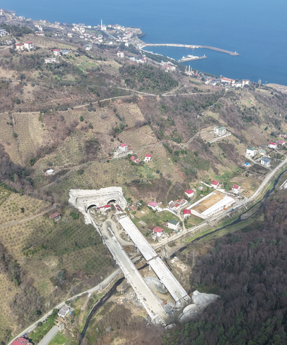 Dev viyadükler yükseliyor: Trabzon'da ulaşım dönüşüyor