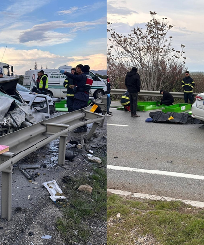 Eskişehir-ankara Yolunda Feci Kaza: 4 Ölü, 2 Yaralı