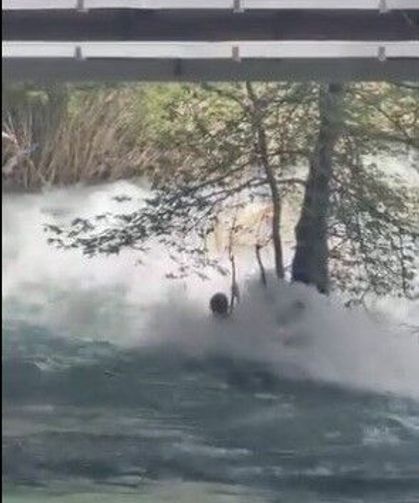 Kayıp Genç Akıntıya Böyle Kapıldı: Son Görüntüleri Ortaya Çıktı