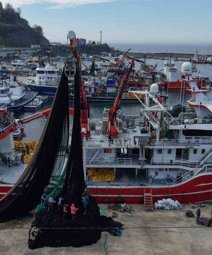 Trabzon'da Balıkçılar 'Paydos' Dedi