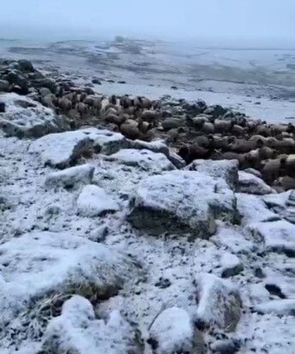 Mayıs Sonunda Kars'a Kış Geri Döndü, Eksi 5 Derecede Kar Sürprizi
