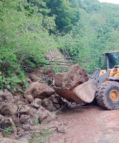 Ordu'da 24 Saatte 214 Heyelan Meydana Geldi