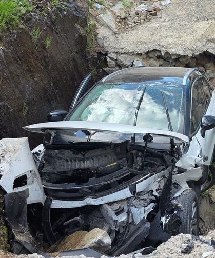 Giresun'da Otomobil Su Kanalına Düştü: 1 Ölü, 4 Yaralı