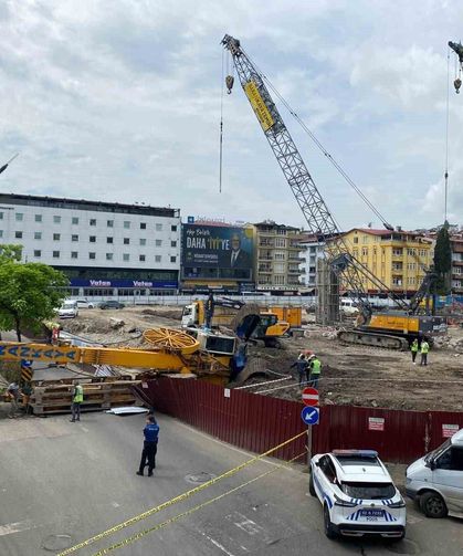 Ordu'da İş Makinesi Devrildi: 1 Yaralı