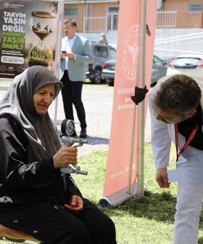 Samsun'da 'Hareket Yaşını Öğren, Sağlıklı Yaşa' Kampanyası Başladı