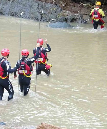 Giresun'da Selde Kaybolan 2 Kişiyi Arama Çalışmaları Sürüyor