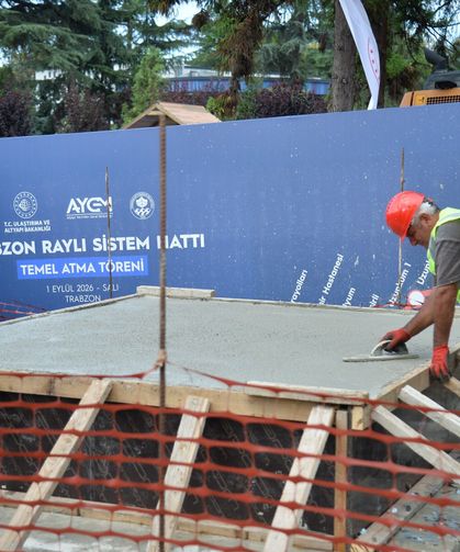 Trabzon'a 32 Kilometrelik Raylı Sistem