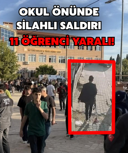Okul Önünde Silahlı Saldırı: 11 Öğrenci Yaralandı