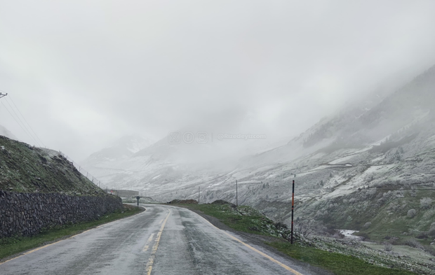 Rize'de Mayıs Ayında Kar Sürprizi