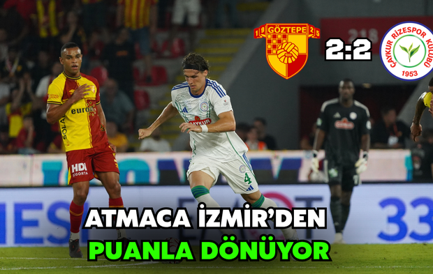 Atmaca İzmir'den Puanla Dönüyor