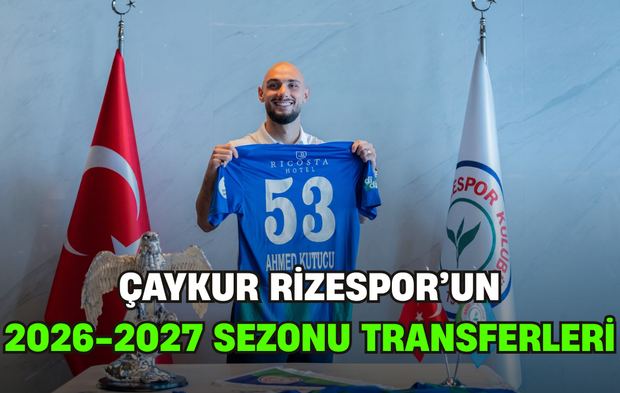 Çaykur Rizespor'un 2026-2027 Yılı Transferleri