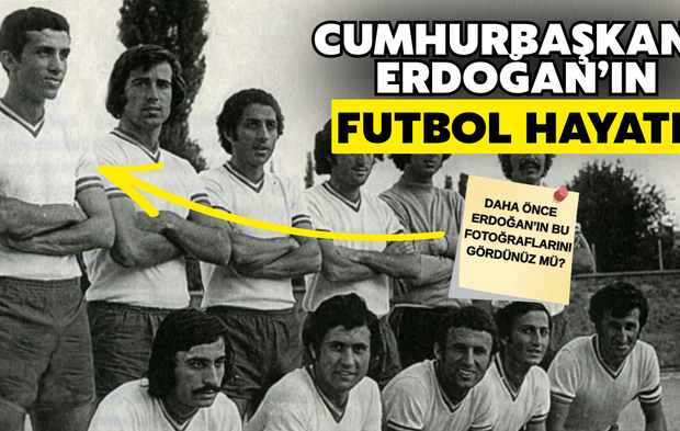 Cumhurbaşkanı Erdoğan'ın Futbolculuk Günlerinden Kareler