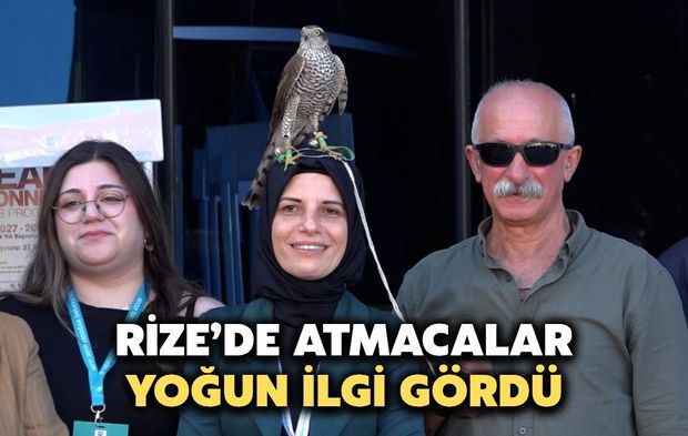 Rize'de Atmacalar Yoğun İlgi Gördü