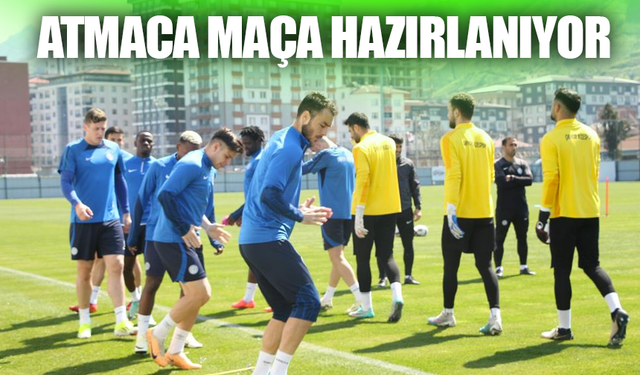 Atmaca, Antalyaspor Maçına Hazırlanıyor