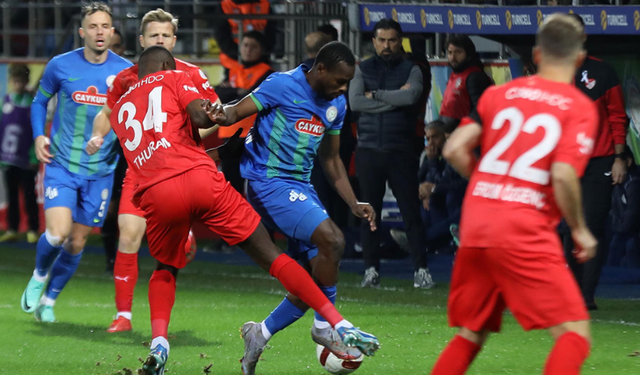 TSL 36. Hafta I Pendikspor-Çaykur Rizespor 0-1 (İlk Yarı)
