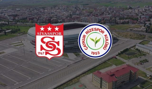 TSL 11. Hafta I Sivasspor - Çaykur Rizespor 0-1 (İlk Yarı)