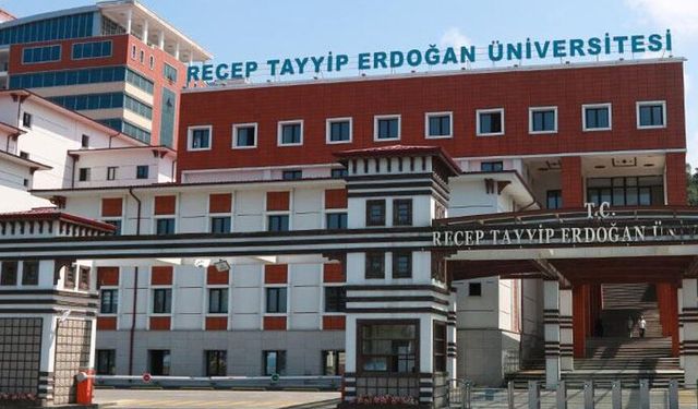 Recep Tayyip Erdoğan Üniversitesi’nden Kamuoyuna Açıklama