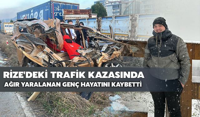 Trafik Kazasında Ağır Yaralanan Tekin'den Acı Haber