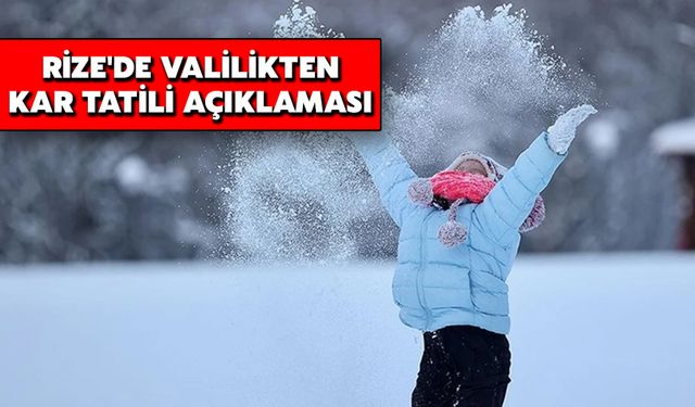 Eğitime Kar Engeli! Valilik Açıkladı