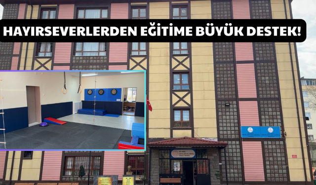 Hayırseverlerden Eğitime Büyük Destek!