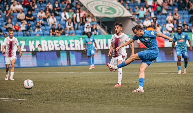 Çaykur Rizespor, Hatayspor'u 5-2 Mağlup Etti