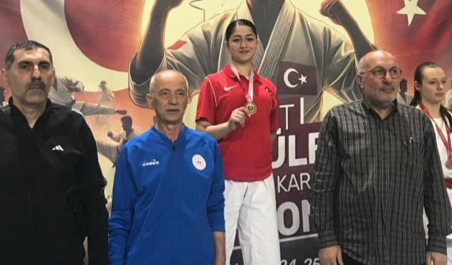 Rizeli sporcu Trabzon'da şampiyon oldu