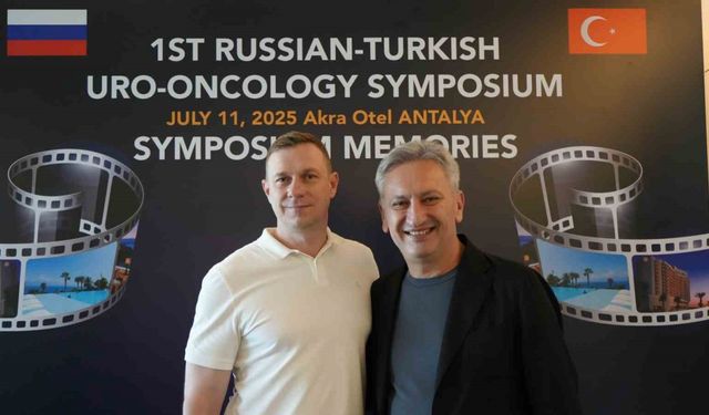 Rus Ve Türk Uzmanlar Antalya’da Üroonkolojiyi Masaya Yatırdı