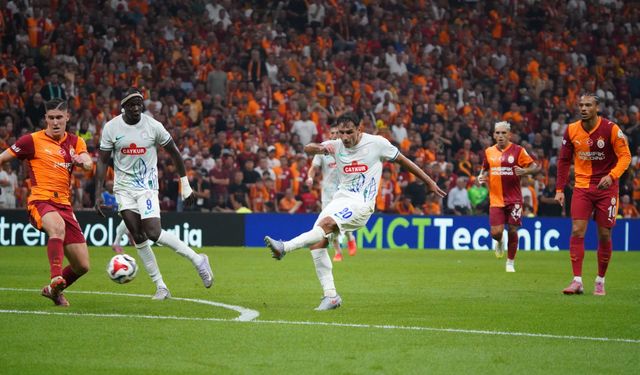 Çaykur Rizespor, Galatasaray Deplasmanında Puan Çıkaramadı
