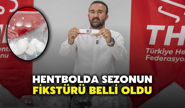 Hentbolda sezonun fikstürü belli oldu