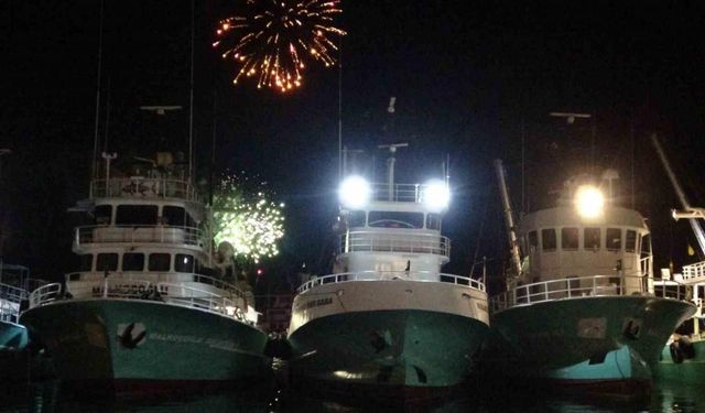 Samsun’da Balıkçılar ’Vira Bismillah’ Dedi