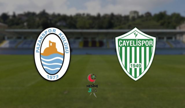 Nesine 3. Lig'de 'Rize Derbisi' ile Sezon Açılıyor