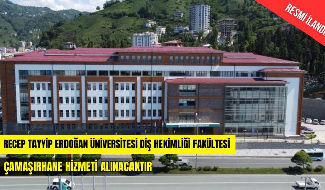 ÇAMAŞIRHANE HİZMETİ ALINACAKTIR