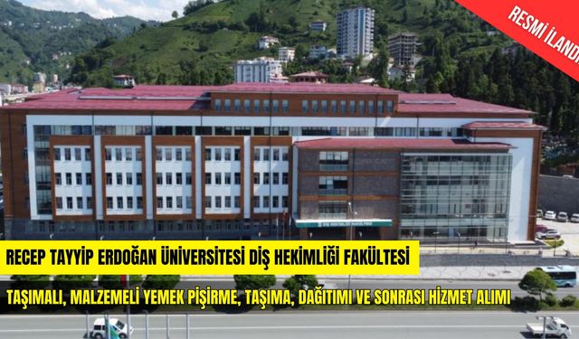 TAŞIMALI, MALZEMELİ YEMEK PİŞİRME, TAŞIMA, DAĞITIMI VE SONRASI HİZMET ALIMI