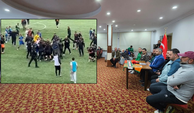 Artvin'de 17 Kırmızı Kartlı Maçtan Sonra Karar Çıktı