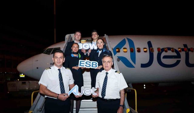 AJet’in Ankara-Bağdat Hattı Açıldı