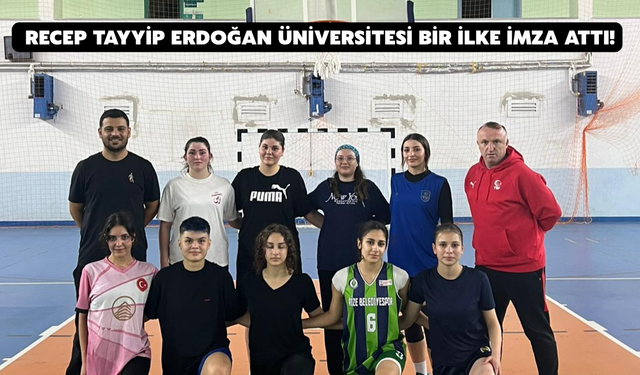 Recep Tayyip Erdoğan Üniversitesi Bir İlke İmza Attı!