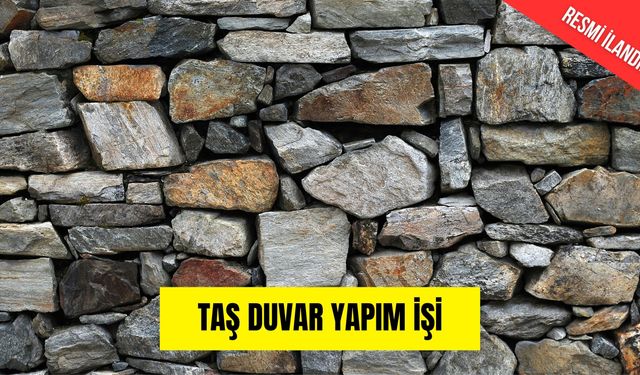 TAŞ DUVAR YAPIM İŞİ