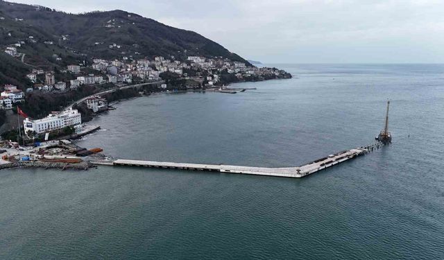 Ordu Rıhtımı 140 Metre Daha Uzatılıyor