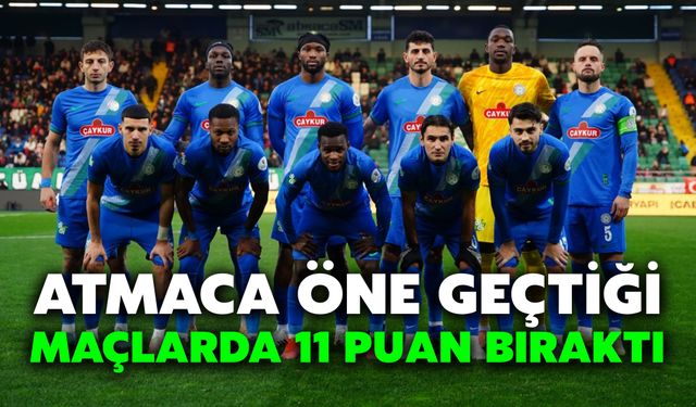 Atmaca Öne Geçtiği Maçlarda 11 Puan Bıraktı