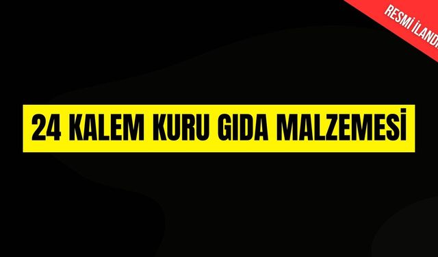 24 KALEM KURU GIDA MALZEMESİ