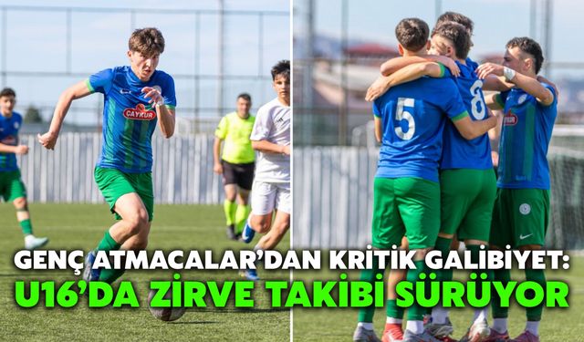 Genç Atmacalar’dan Kritik Galibiyet: U16’da Zirve Takibi Sürüyor