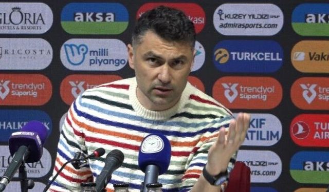 PFDK, Teknik Direktör Burak Yılmaz'a ceza yağdırdı