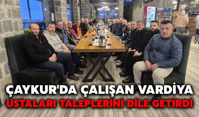 Çaykur'da Çalışan Vardiya Ustaları Taleplerini Dile Getirdi