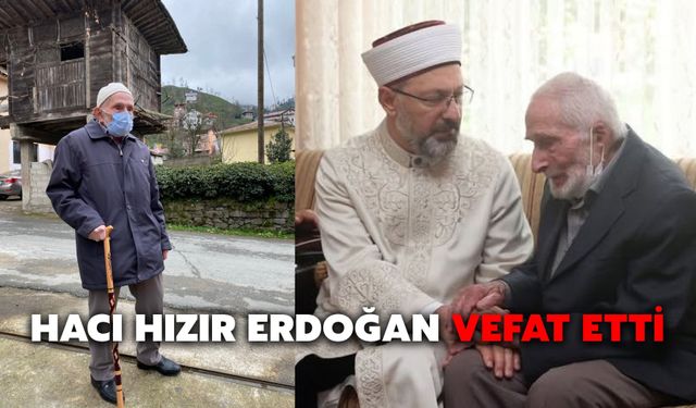 Hacı Hızır Erdoğan Vefat Etti