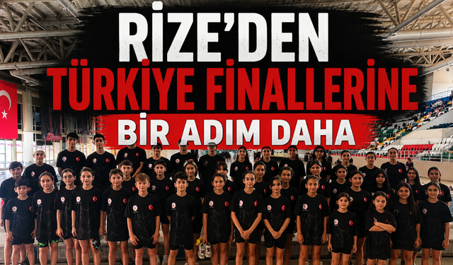 Rize'nin Triatloncuları Türkiye Finaline Koşuyor