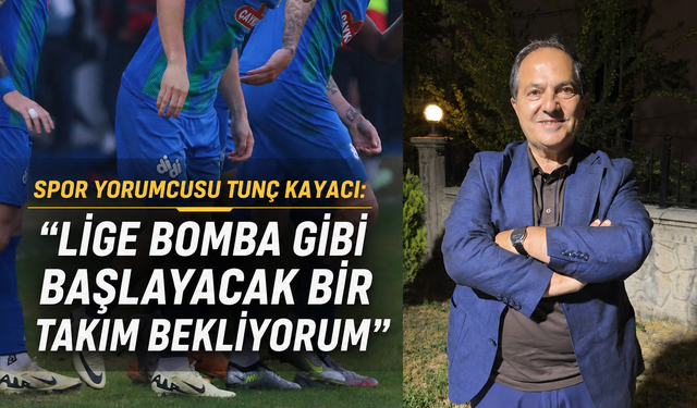 Rizeli Spor Yorumcusu Tunç Kayacı Rizedeyiz.com'a Konuştu